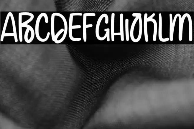 Baby Chubby 字体 examples