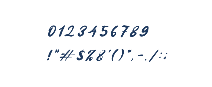 Baby Coffee Italic Other Characters