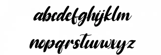 Baby Coffee Italic Fuentes MINÚSCULAS