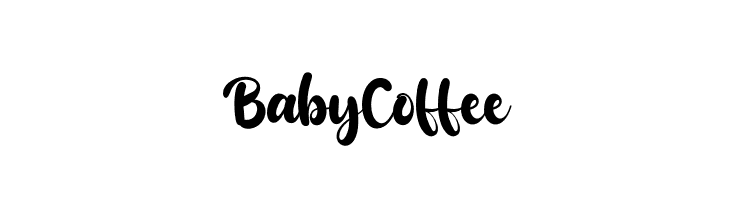 Baby Coffee  لخطوط تنزيل