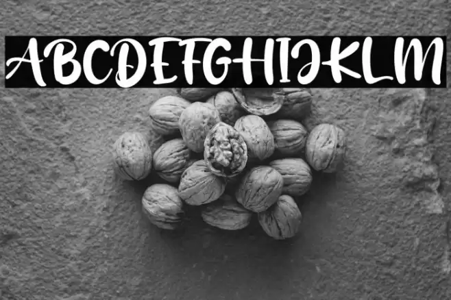 Baby Coffee Font examples