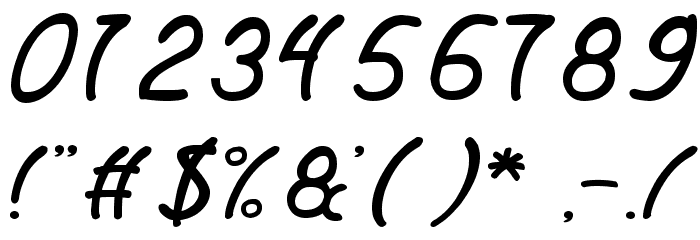 Baby Cuttie Font OTHER CHARS