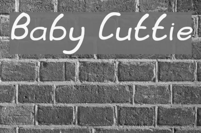 Baby Cuttie Example 1