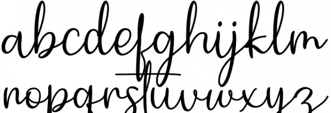 Baby Dandelia Demo फ़ॉन्ट लोअरकेस