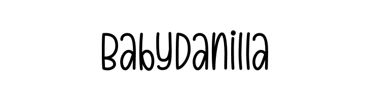 Baby Danilla  Free Fonts Download