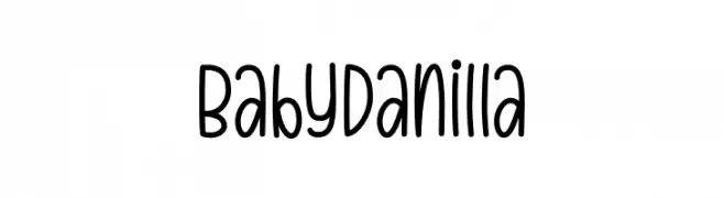 Baby Danilla Font