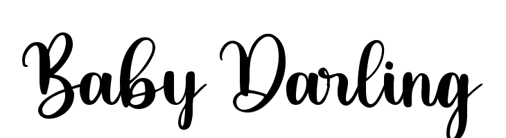 Baby Darling  नि: शुल्क फ़ॉन्ट्स डाउनलोड