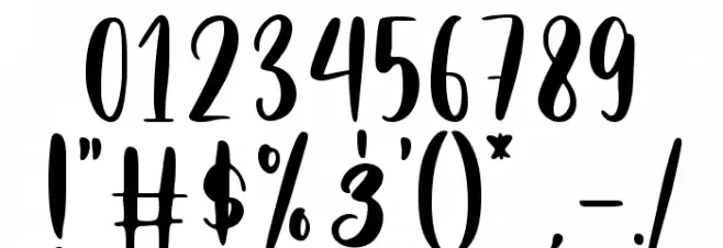 Baby Darling Font OTHER CHARS