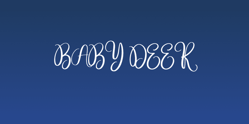 Baby Deer Social Header