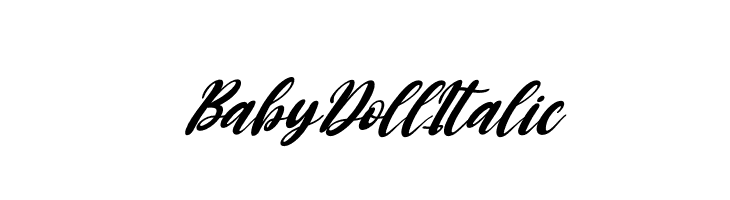 Baby Doll Italic 