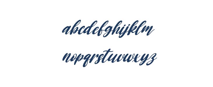 Baby Doll Italic Lowercase