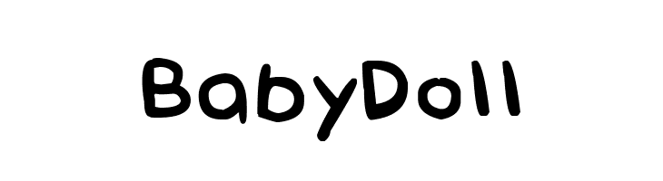 Baby Doll  免费字体下载