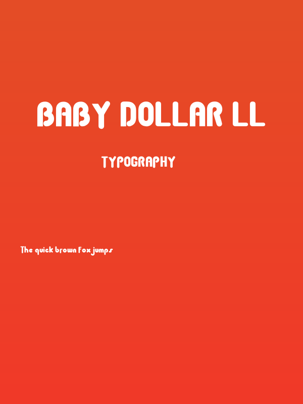 Baby Dollar ll Poster