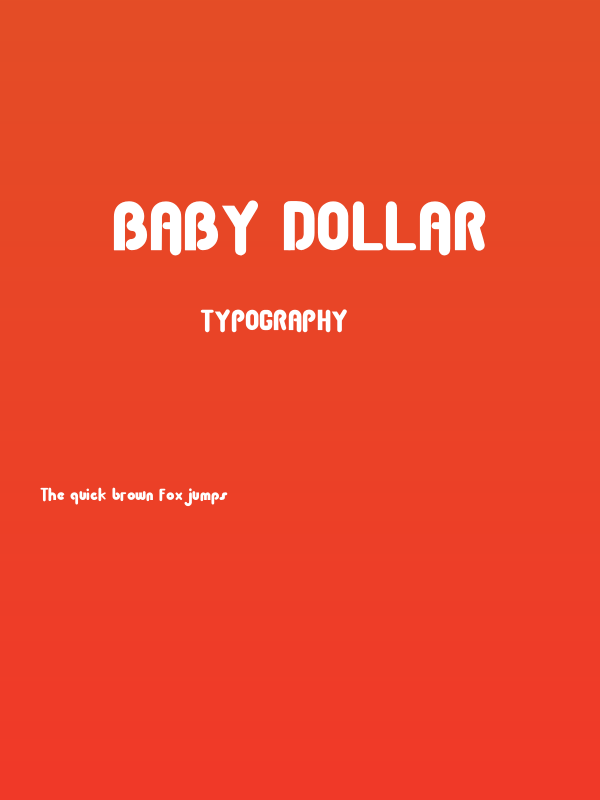 Baby Dollar Poster