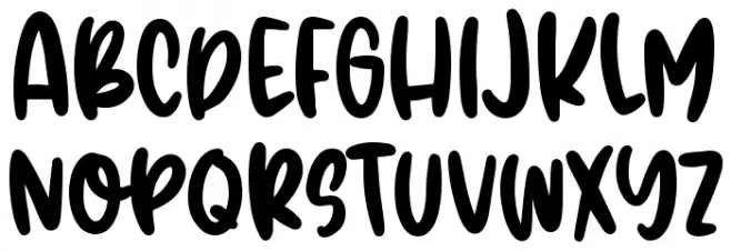 Baby Donuts Fonte MINÚSCULAS