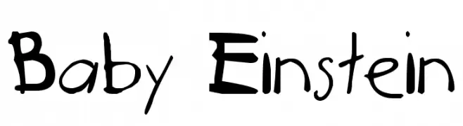 Baby Einstein  تنزيل الخطوط