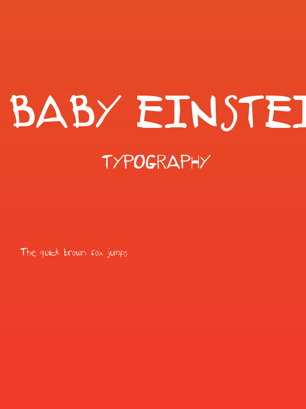 Baby Einstein Poster
