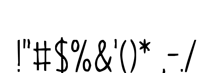 Baby Elephant Font OTHER CHARS