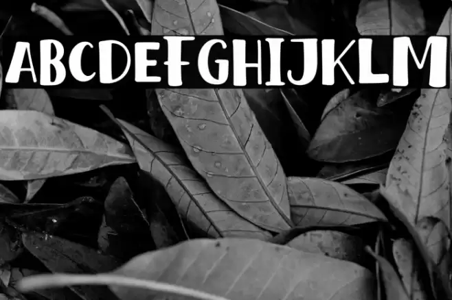 Baby Eliot Font examples