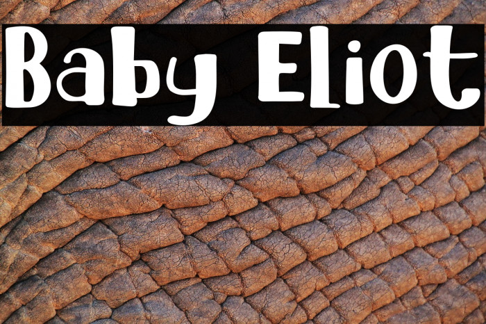 Baby Eliot لخطوط تنزيل examples