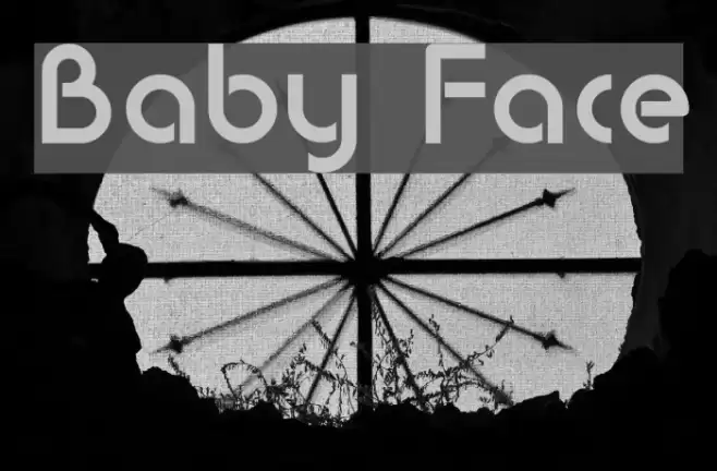 Baby Face Font examples