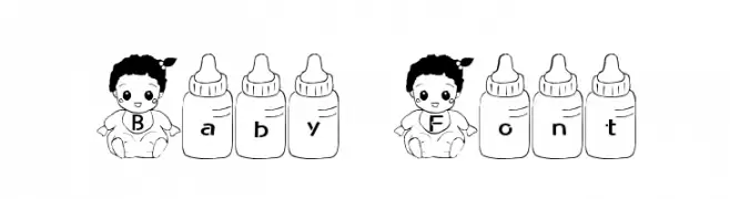 Baby Font  नि: शुल्क फ़ॉन्ट्स डाउनलोड