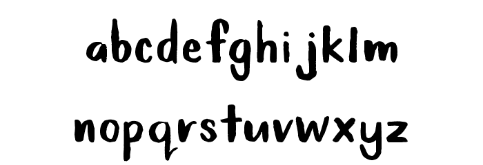 Baby Fox Font LOWERCASE
