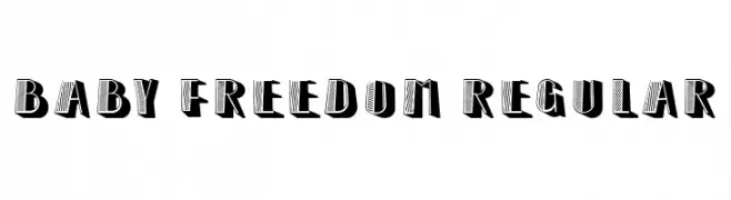 Baby Freedom Regular  免费字体下载
