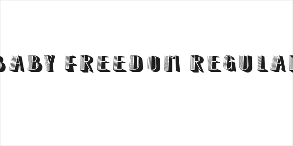 Baby Freedom Regular Logo