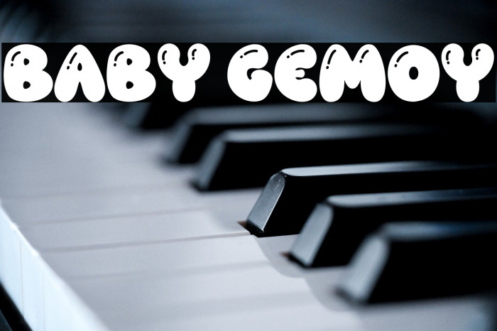 Baby Gemoy Font examples
