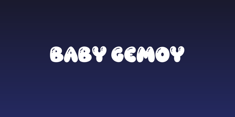 Baby Gemoy Social Header