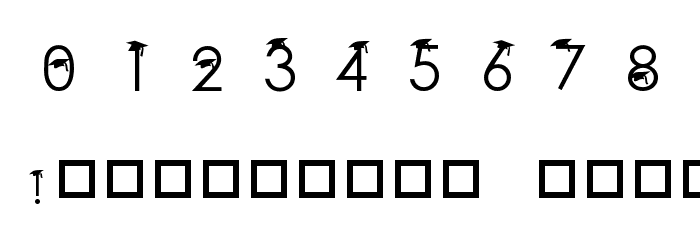 Baby Geniuses Font OTHER CHARS