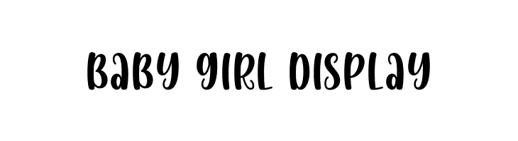 Baby Girl Display  font caratteri gratis