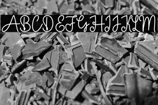 Baby Girl Monoline Font examples