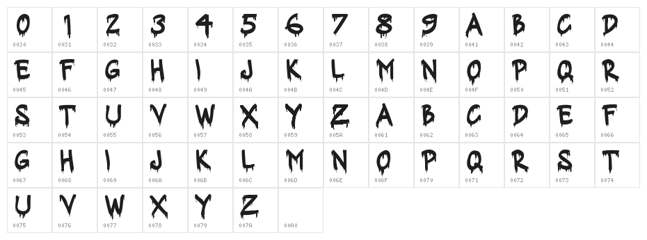 Baby Halloween Character Map