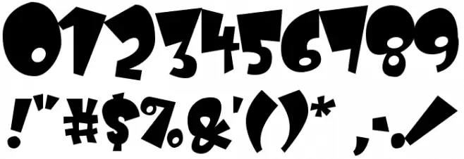 Baby Kruffy Font OTHER CHARS