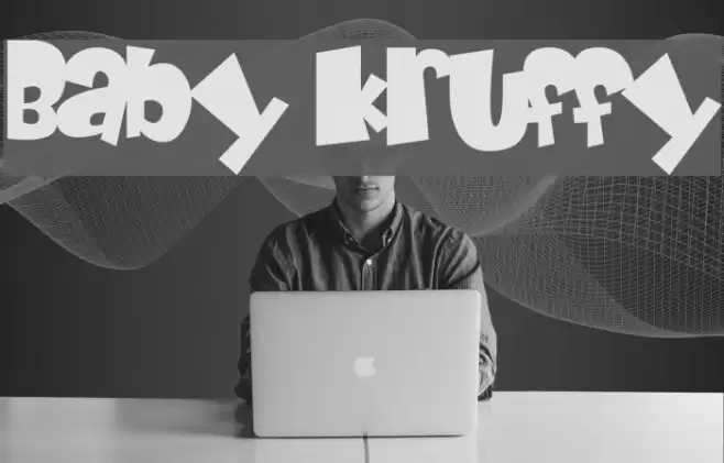 Baby Kruffy Font examples