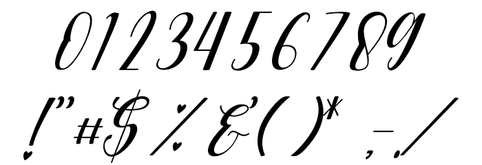 Baby Lelucky Font OTHER CHARS