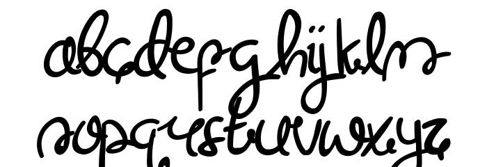 Baby Love Font Litere mici