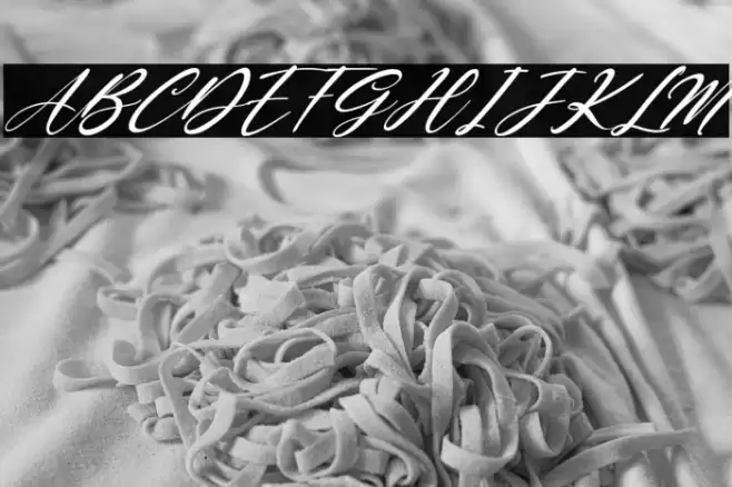 Baby Lovely Italic Font examples