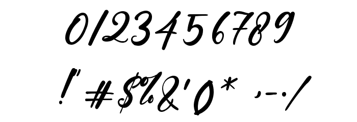 Baby Lovely Font OTHER CHARS