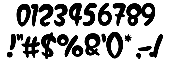 Baby Magpies Font OTHER CHARS