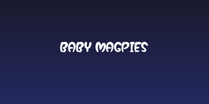 Baby Magpies Social Header