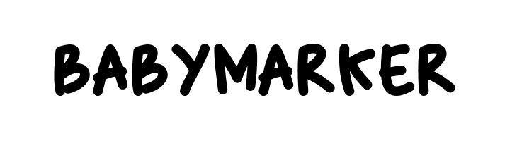 Baby Marker  Free Fonts Download