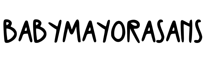 Baby Mayora Sans  フリーフォントのダウンロード