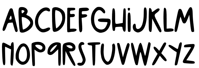 Baby Mayora Sans Font LOWERCASE