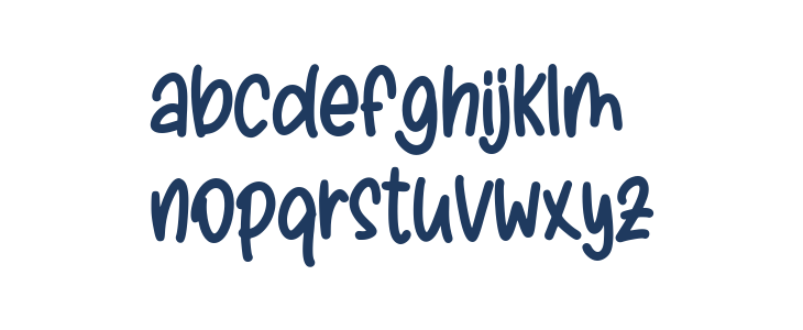 Baby Mermaid Lowercase