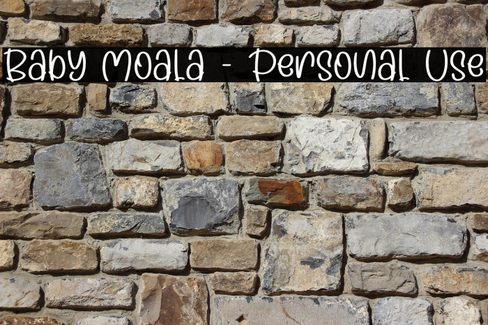 Baby Moala - Personal Use Example 3