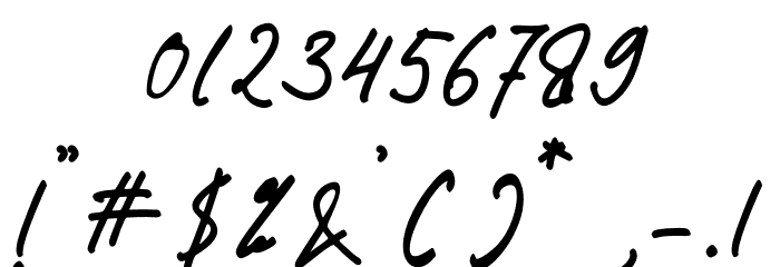 Baby Mollusca Font OTHER CHARS