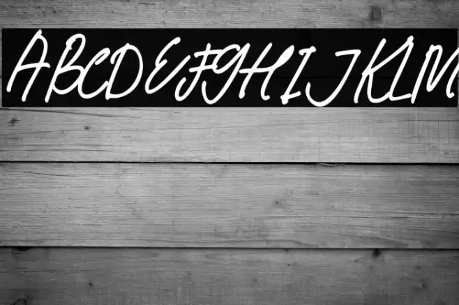 Baby Mollusca Шрифта examples